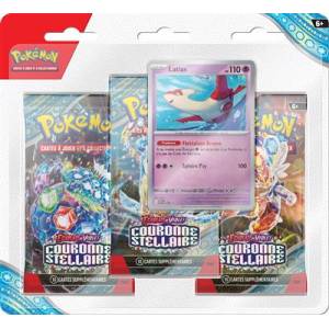 TRIPACK EV07 COURONNE STELAIRE LATIASJEUX DE CARTES A COLLECTIONNER...