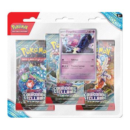 TRIPACK EV07 COURONNE STELAIRE FORGELINAJEUX DE CARTES A COLLECTION...