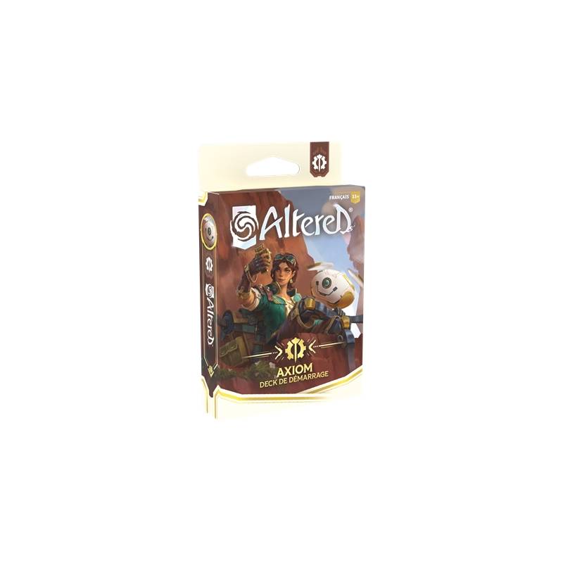 JEUX DE CARTES A COLLECTIONNER ALTERED DECK DE DEMARRAGE AXIOM