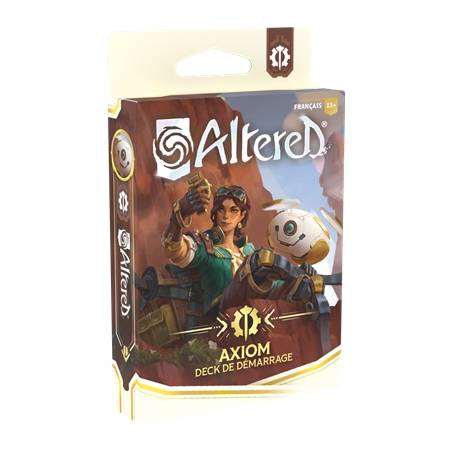 JEUX DE CARTES A COLLECTIONNER ALTERED DECK DE DEMARRAGE AXIOM