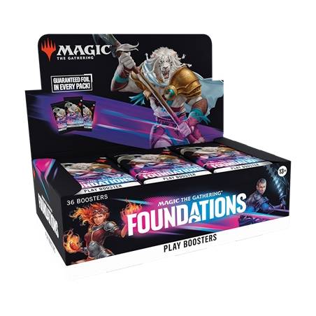 MTG : FONDATIONS DISPLAY PLAY BOOSTERS EN