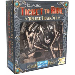AVENTURIERS DU RAILS SET DE TRAIN DELUXE NOIRJEUX DE SOCIETE contie...