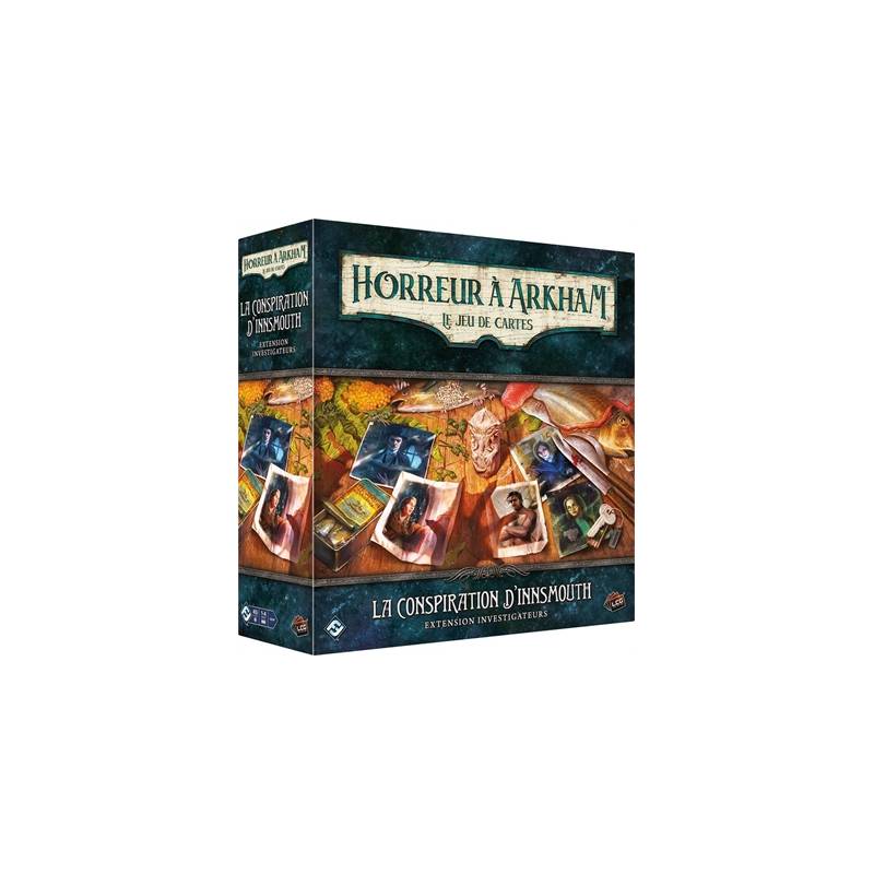 JEUX DE SOCIETE HORREUR A ARKHAM JCE : LA CONSPIRATION D'INNMOUTH (... JEUX DE SOCIETE HORREUR A ARKHAM JCE : LA CONSPIRATION D'INNMOUTH (...