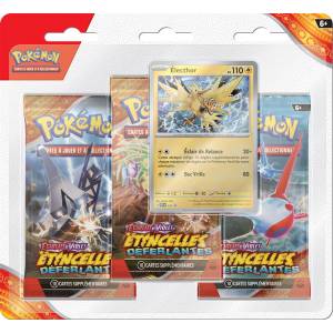 POKEMON EV08 ETINCELLES DEFERLANTES TRI-PACK ELECTHORJEUX DE CARTES...