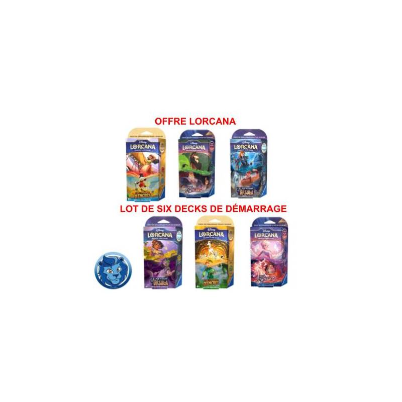 BUNDLE DECK LORCANA TERRE D'ENCRE - CIEL SCINTILLANT - URSULLA FRDE... BUNDLE DECK LORCANA TERRE D'ENCRE - CIEL SCINTILLANT - URSULLA FRDE...