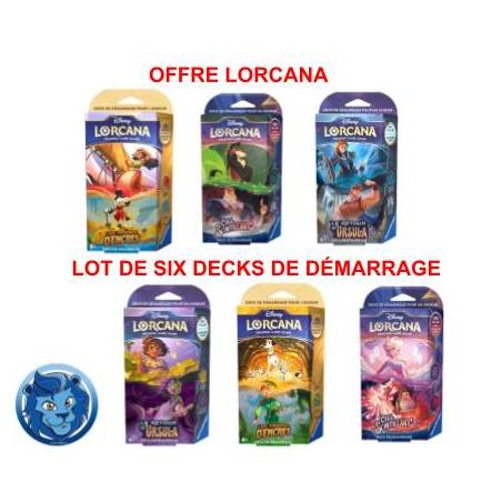 BUNDLE DECK LORCANA TERRE D'ENCRE - CIEL SCINTILLANT - URSULLA FRDE...