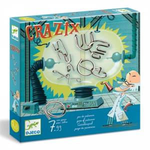 CRAZIXJEUX DE LOGIQUE Un jeu de patience avec 6 beaux casse-tête en...