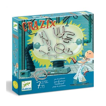 CRAZIXJEUX DE LOGIQUE Un jeu de patience avec 6 beaux casse-tête en...