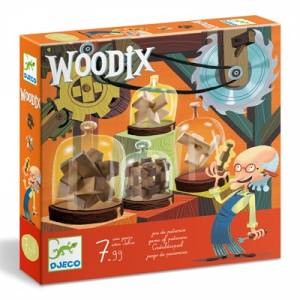 WOODIXJEUX DE LOGIQUE Un jeu de patience avec 6 beaux casse-tête en...