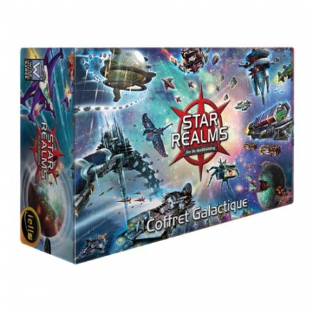 STAR REALMS : COFFRET GALACTIQUE2 JOUEURS EXTENSION POUR TOUS LES R...