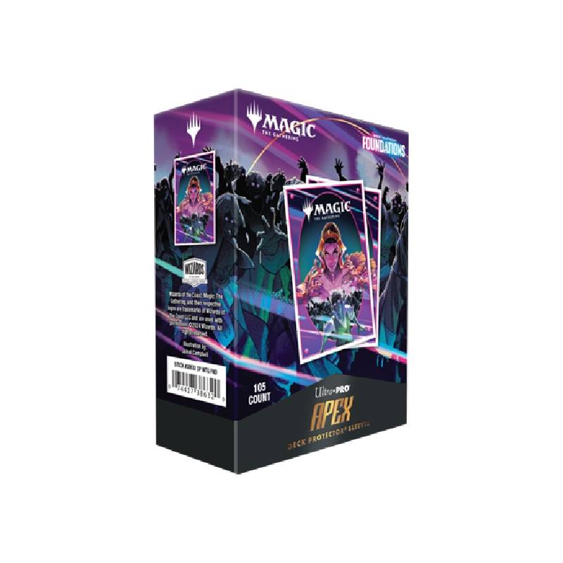 MTG : FONDATIONS 105 SLEEVES APEXFONDATIONS SLEEVES ILLUSTREES LILI... MTG : FONDATIONS 105 SLEEVES APEXFONDATIONS SLEEVES ILLUSTREES LILI...