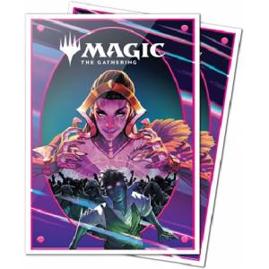 MTG : FONDATIONS 105 SLEEVES APEXFONDATIONS SLEEVES ILLUSTREES LILI...