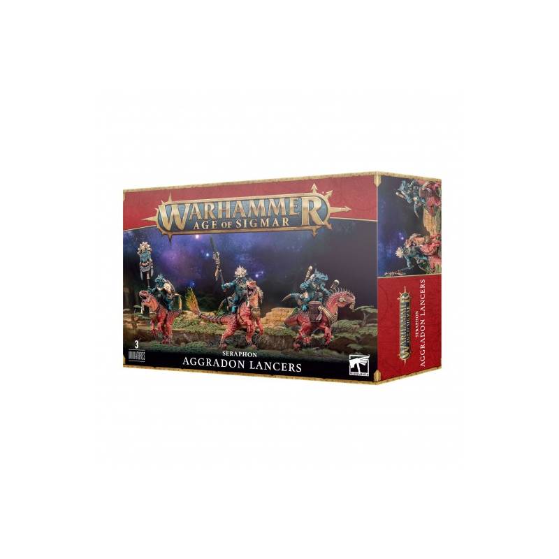 WARHAMMER AGE OF SIGMAR : SERAPHON: LANCIERS AGGRADONSAGE OF SIGMAR