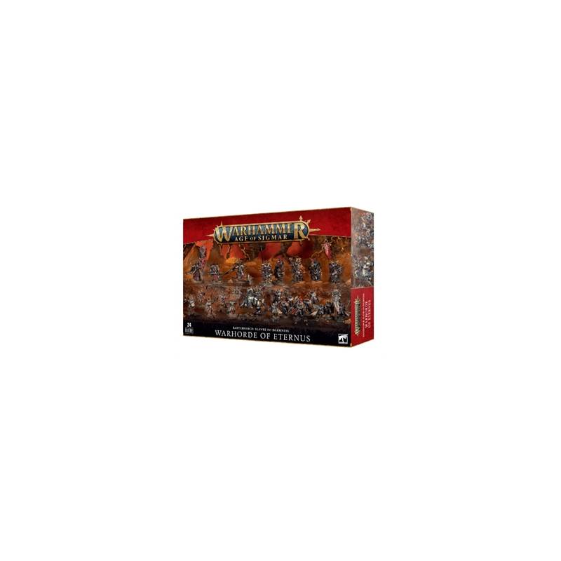 BATTLEFORCE AOS : SLAVES TO DARKNESS: WARHORDE OF ETERNUS BATTLEFORCE AOS : SLAVES TO DARKNESS: WARHORDE OF ETERNUS
