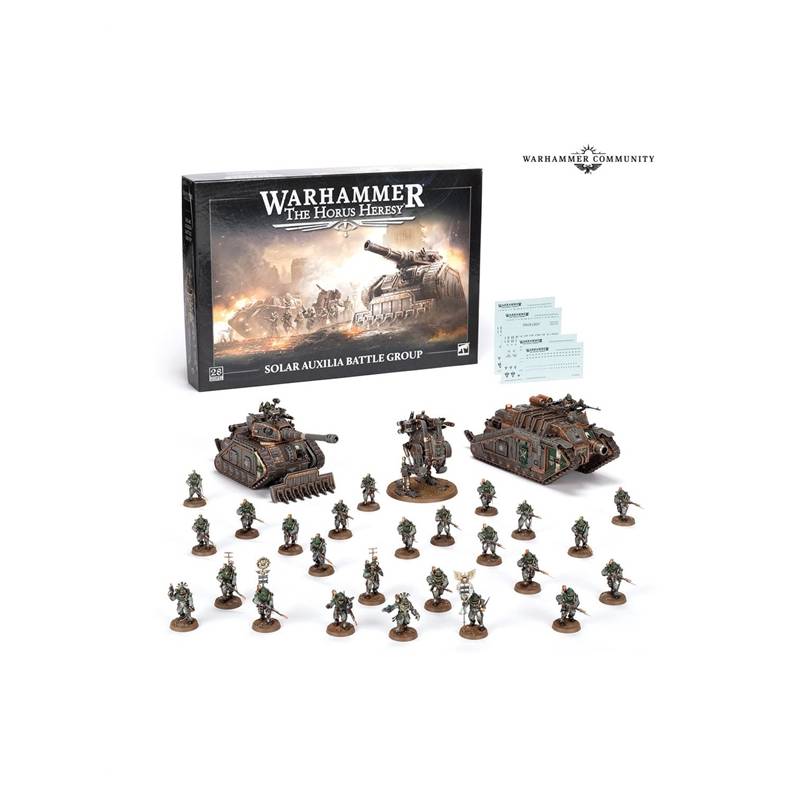 HORUS HERESY : LEGIONS IMPERIALIS - SOLAR AUXILIA BATTLE GROUP HORUS HERESY : LEGIONS IMPERIALIS - SOLAR AUXILIA BATTLE GROUP