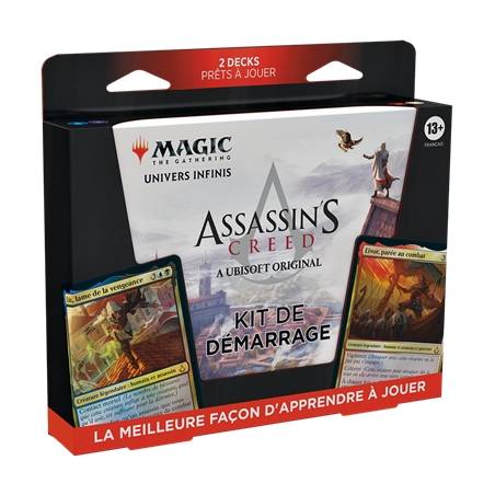 MTG : ASSASSIN'S CREED KIT DE DEMARRAGE FRJEUX DE CARTES A COLLECTI...