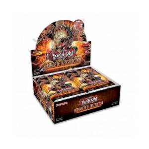 YU-GI-OH ! DISPLAY HERITAGE DE LA DESTRUCTIONDISPLAY DISPLAY DE 24 ...