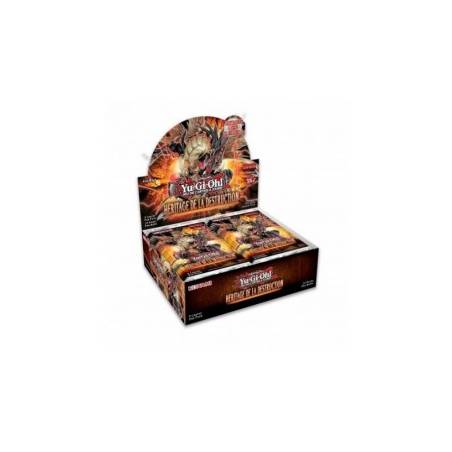YU-GI-OH ! DISPLAY HERITAGE DE LA DESTRUCTIONDISPLAY DISPLAY DE 24 ...