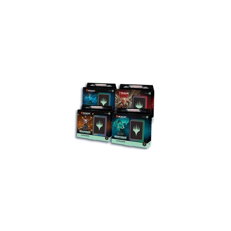MTG : MORNEBRUNE - LA MAISON DE L'HORREUR LOT DE COMMANDER FRJEUX D... MTG : MORNEBRUNE - LA MAISON DE L'HORREUR LOT DE COMMANDER FRJEUX D...