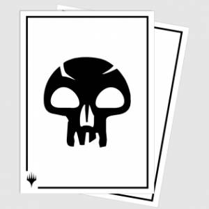 MTG : MANA 8 APEX SLEEVES BLACKACCESSOIRES