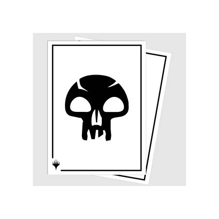 MTG : MANA 8 APEX SLEEVES BLACKACCESSOIRES