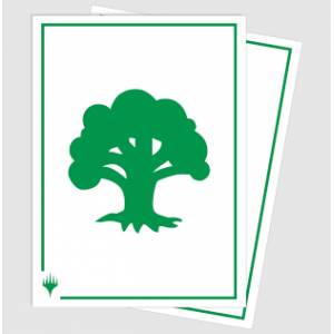 MTG : MANA 8 APEX SLEEVES GREENACCESSOIRES