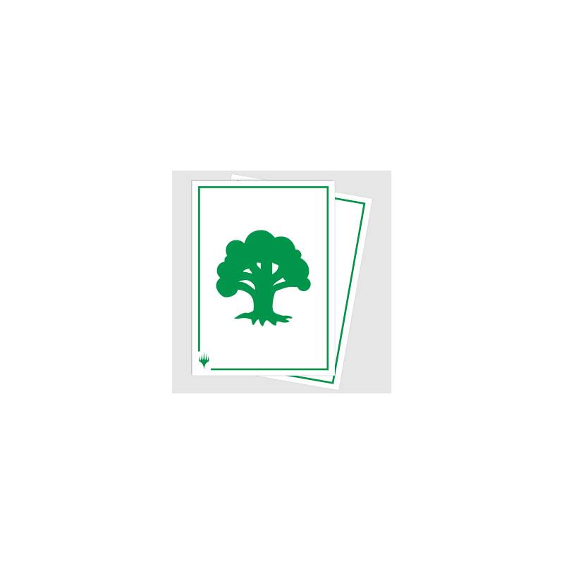 MTG : MANA 8 APEX SLEEVES GREENACCESSOIRES