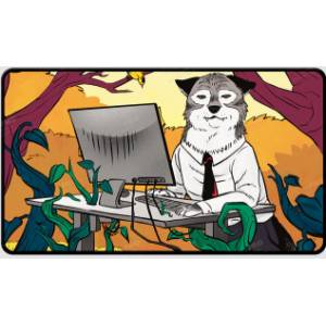 MTG : SECRET LAIR PLAYMAT 4 - NOT A WOLF