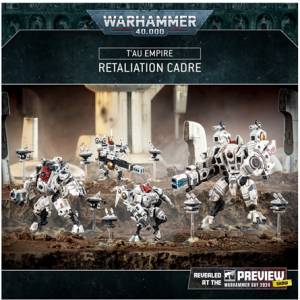 WARHAMMER 40K : BATTLEFORCE T'AU RETALIATION CADRE FRJEUX DE FIGURI...