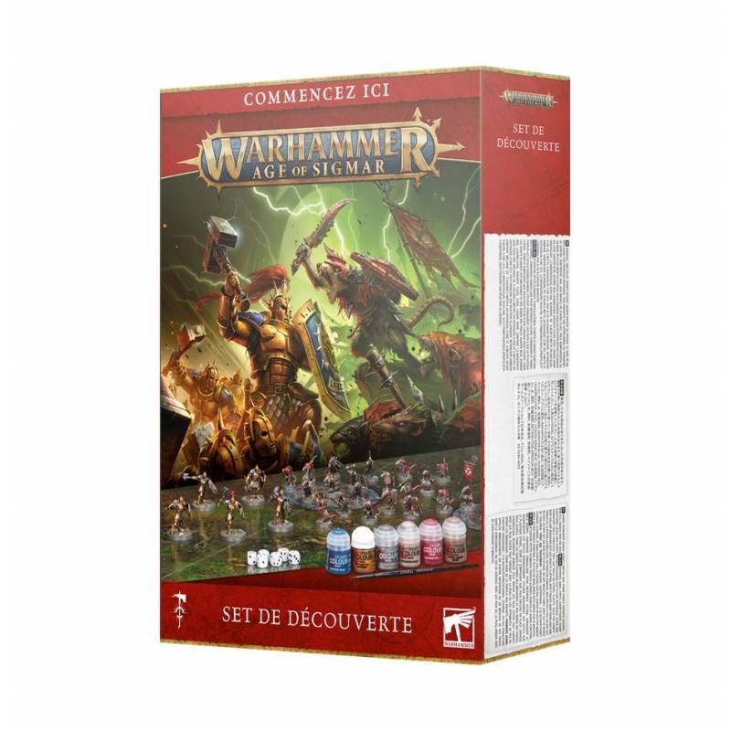 JEUX DE FIGURINES WARHAMMER AGE OF SIGMAR : SET D'INTRODUCTION JEUX DE FIGURINES WARHAMMER AGE OF SIGMAR : SET D'INTRODUCTION