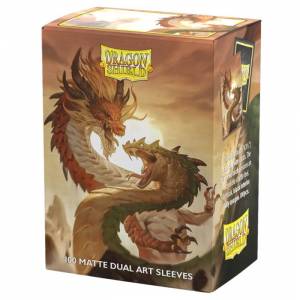 DRAGON SHEILD MATTE DUAL ART SLEEVESPROTÈGES CARTES sleeves de prot...