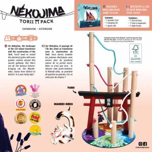 NEKOJIMA : TORI PACKJEUX DE SOCIETE L'extension Torii Pack pour plu...
