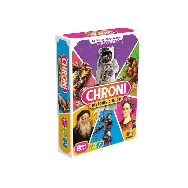 CHRONI HISTOIRE JUNIORJEUX DE SOCIETE Le jeu pour apprendre l'Histo...