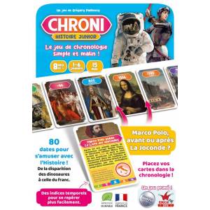 CHRONI HISTOIRE JUNIORJEUX DE SOCIETE Le jeu pour apprendre l'Histo...
