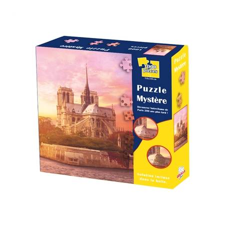 PUZZLE MYSTERE 1000 PIECES - NOTRE DAME 200 ANS PLUS TARDJEUX DE SO...