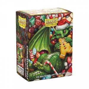 100 BRUSHED ART SLEEVES CHRISTMAS 2024 ACCESSOIRES 100 SLEEVES