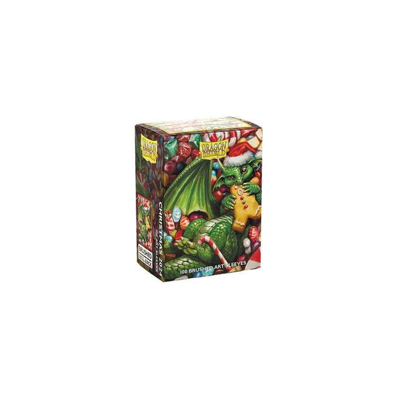 100 BRUSHED ART SLEEVES CHRISTMAS 2024 ACCESSOIRES 100 SLEEVES