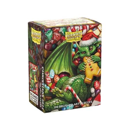 100 BRUSHED ART SLEEVES CHRISTMAS 2024 ACCESSOIRES 100 SLEEVES