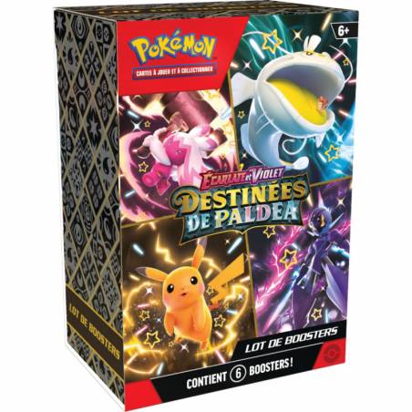 POKEMON EV04.5 DESTINEES DE PALDEA BUNDLEJEUX DE CARTES A COLLECTIO...