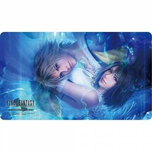 FINAL FANTASY X PLAYMATTAPIS DE JEU Playmat à l'effigie de Tidus et...