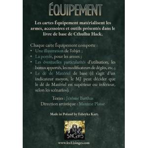 CTHULHU HACK : EQUIPEMENTS