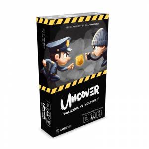 UNCOVER POLICIERS VS VOLEURS !JEUX D'AMBIANCE "Uncover", un jeu d'a...