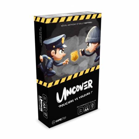 UNCOVER POLICIERS VS VOLEURS !JEUX D'AMBIANCE "Uncover", un jeu d'a...