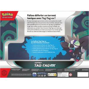 JEUX DE CARTES A COLLECTIONNER POKEMON COFFRET TAG-TAG EX