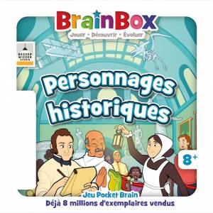 JEUX DE SOCIETE BRAINBOX POCKET : PERSONNAGES HISTORIQUES