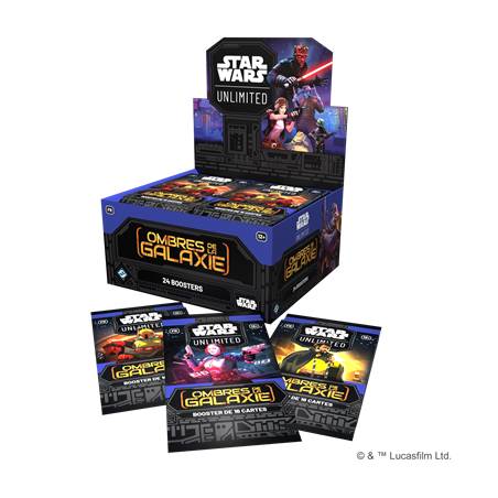 SW UNLIMITED : OMBRES DE LA GALAXIE : DISPLAY FRANCAIS DISPLAY 24 b...