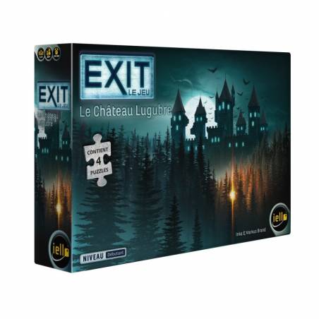 EXIT PUZZLE : LE CHATEAU LUGUBREJEUX D'ENQUETE PUZZLE ET ENQUETE EN...