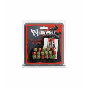 WIREWOLF : SET DE DESWEREWOLF Contient 17 dés à dix faces (12 dés v...