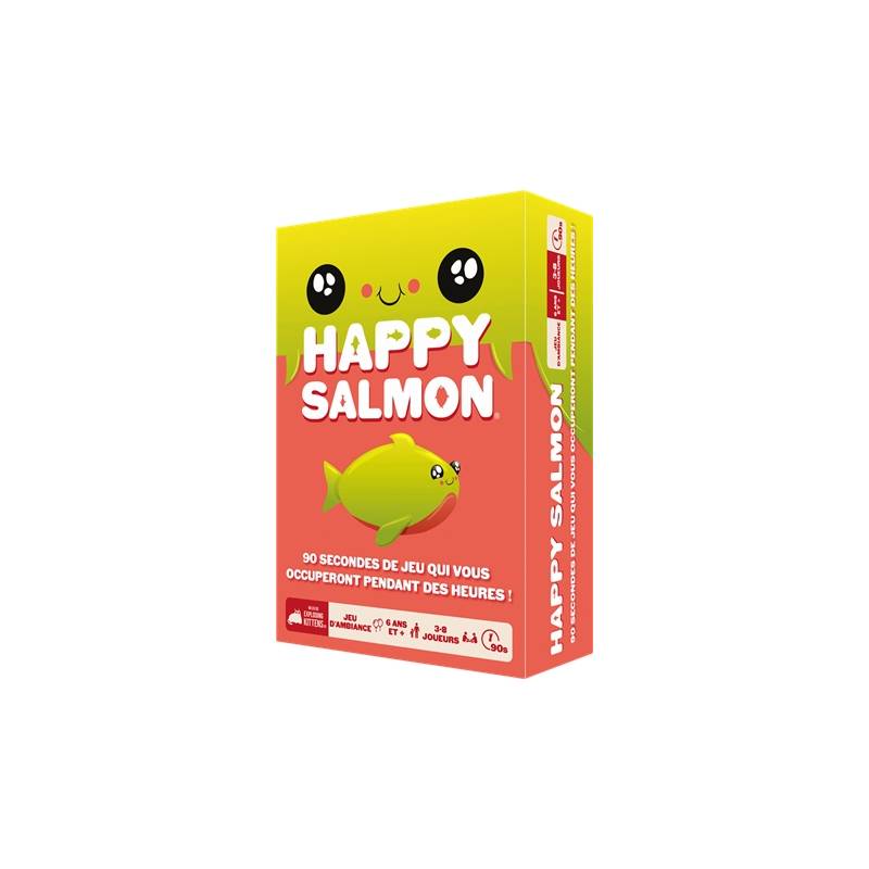 HAPPY SALMONJEUX D'AMBIANCE Happy Salmon est un jeu physique, rapid...