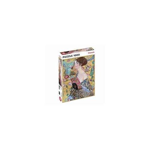 PUZZLE 1000 PIECES - LA DAME A L'EVENTAIL - KLIMT